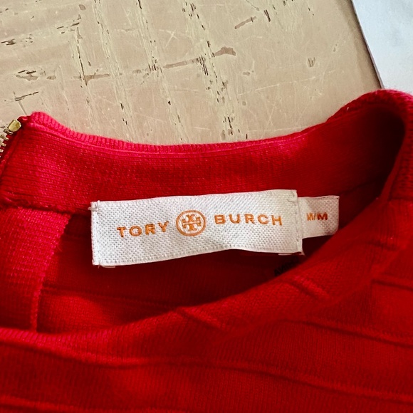 Tory Burch Red Sleeveless Dress - Picture 4 of 8